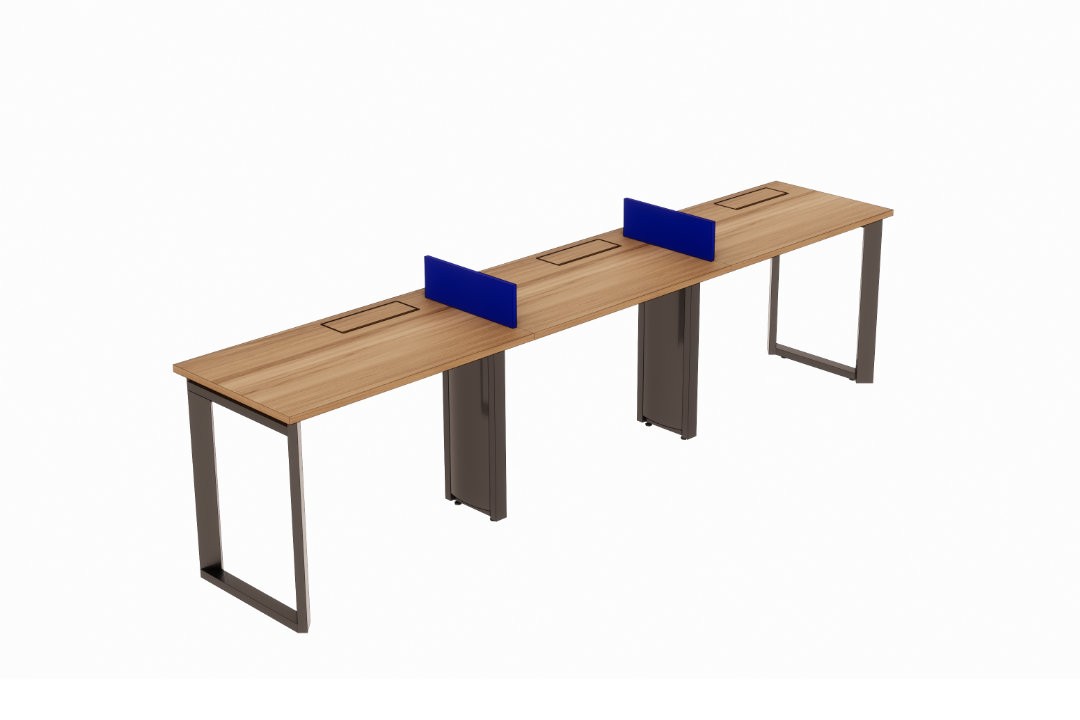 Divisória de mesas lateral em MDF pintado Level